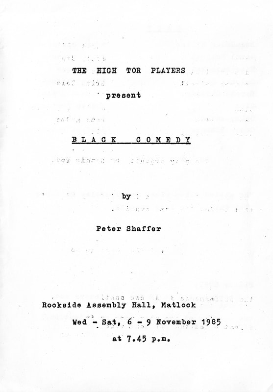 Black Comedy, High Tor Players 1985, picture 2