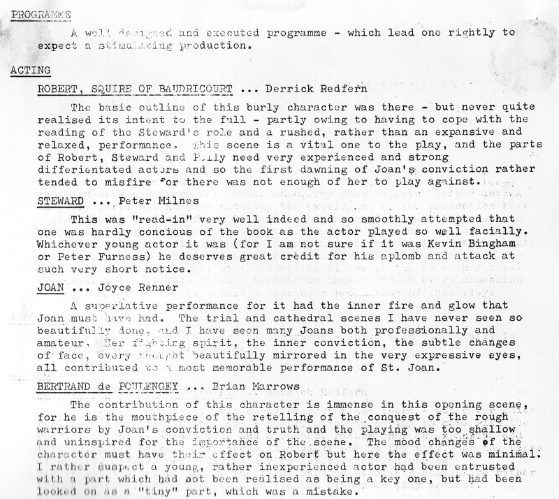 Saint Joan, High Tor Players 1971, picture 42