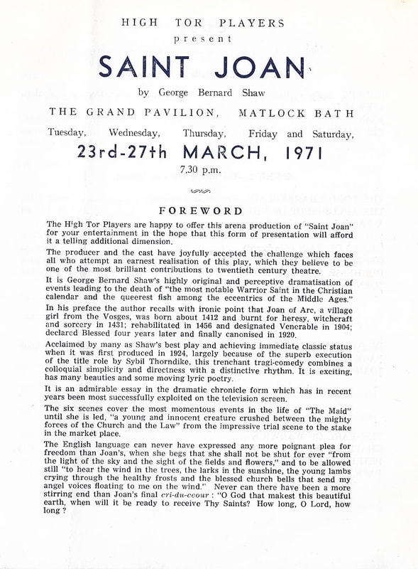 Saint Joan, High Tor Players 1971, picture 2