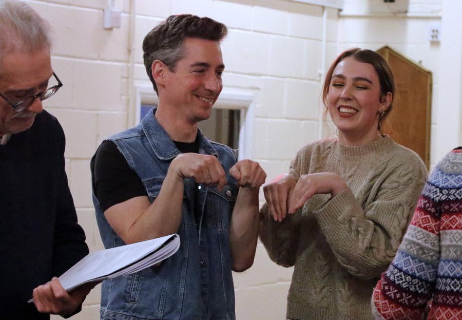 Rehearsing for As You Like It