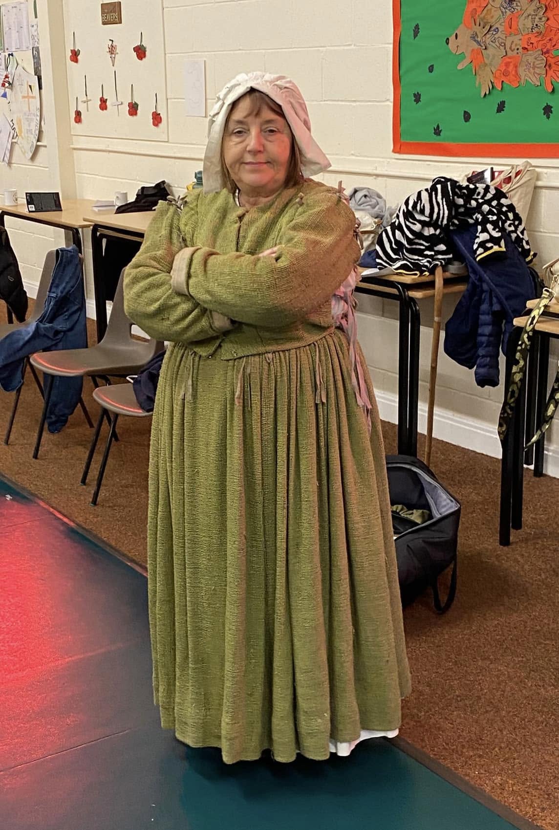 Rehearsing for The Crucible