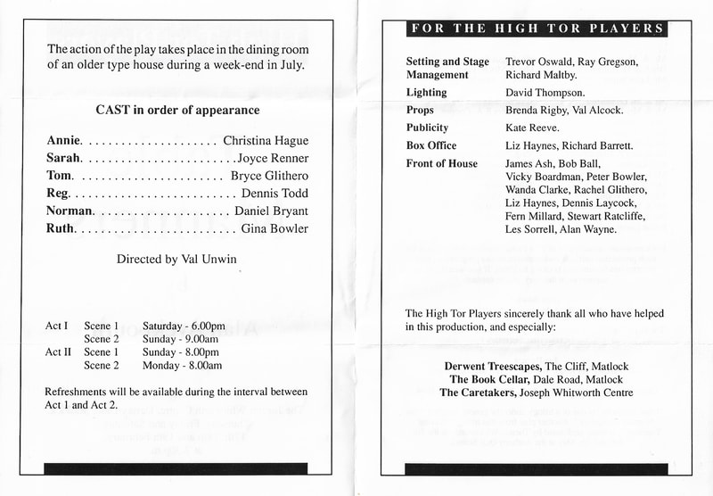 Table Manners, High Tor Players 1993, picture 7