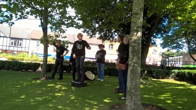 Shakespeare Sonnets In The Park, High Tor Players 2016, picture 11