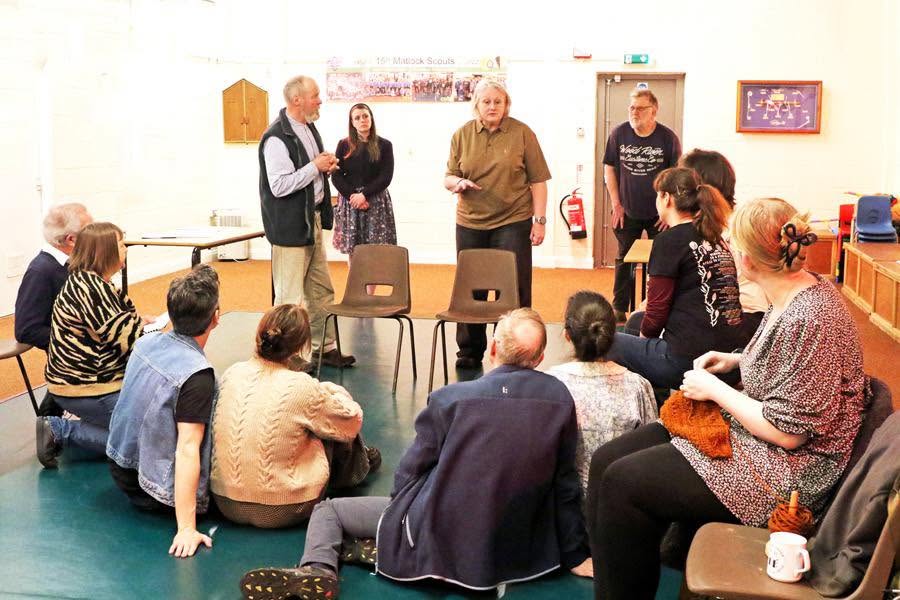 Rehearsing for As You Like It