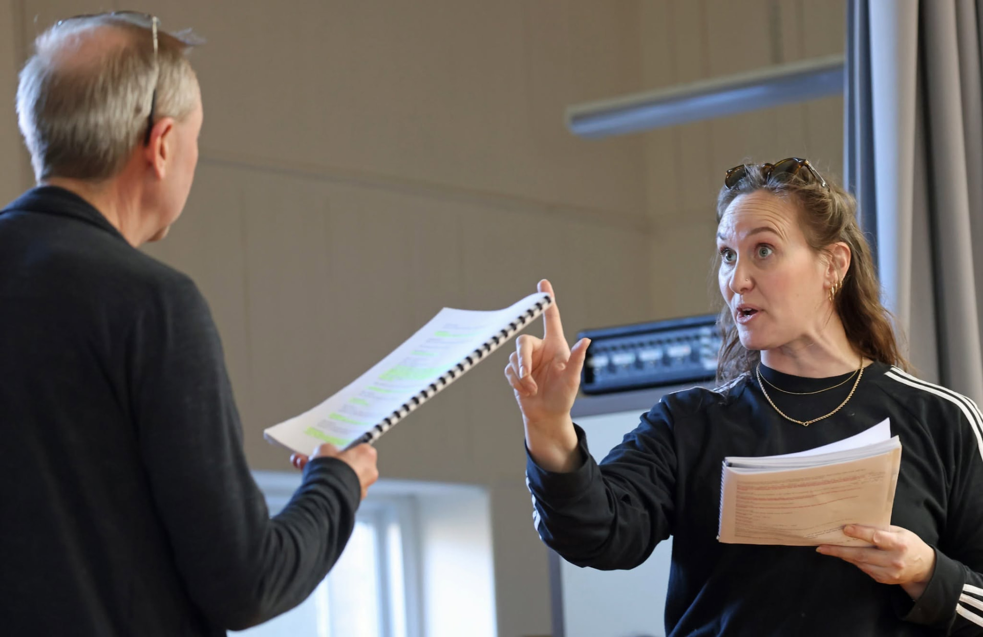 Rehearsing for Much Ado About Nothing