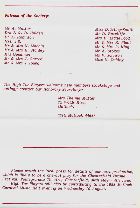 Pack Of Lies, High Tor Players 1988, picture 11