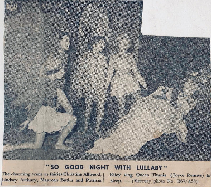 A Midsummer Night's Dream, High Tor Players 1958, picture 20