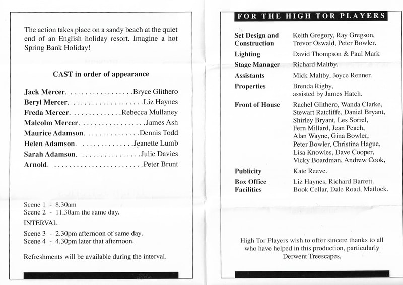 Beside The Sea, High Tor Players 1994, picture 4