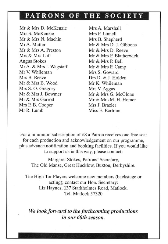 The Mad Woman Of Chaillot, High Tor Players 1996, picture 2