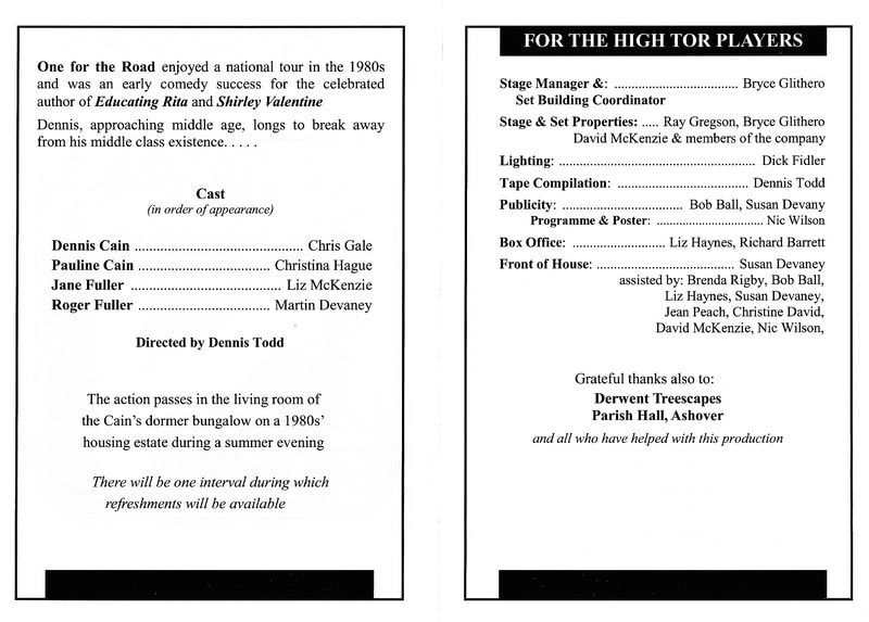 One For The Road, High Tor Players 2005, picture 1