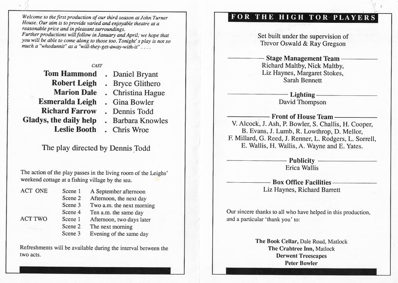 Dead On Nine, High Tor Players 1990, picture 4
