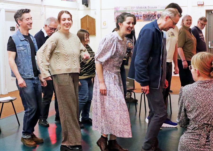Rehearsing for As You Like It