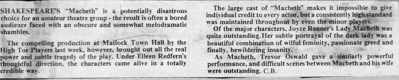 Macbeth, High Tor Players 1978, picture 2