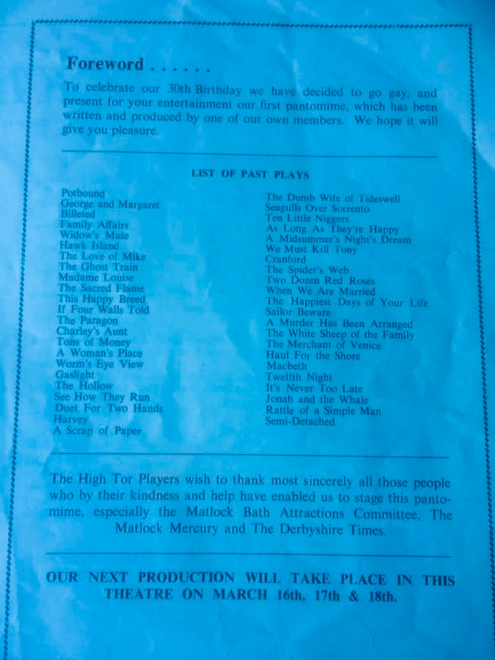 Old King Cole, High Tor Players 1967, picture 2