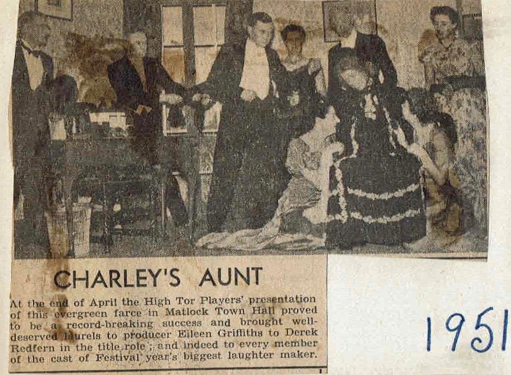 Charley's Aunt, High Tor Players 1951, picture 3