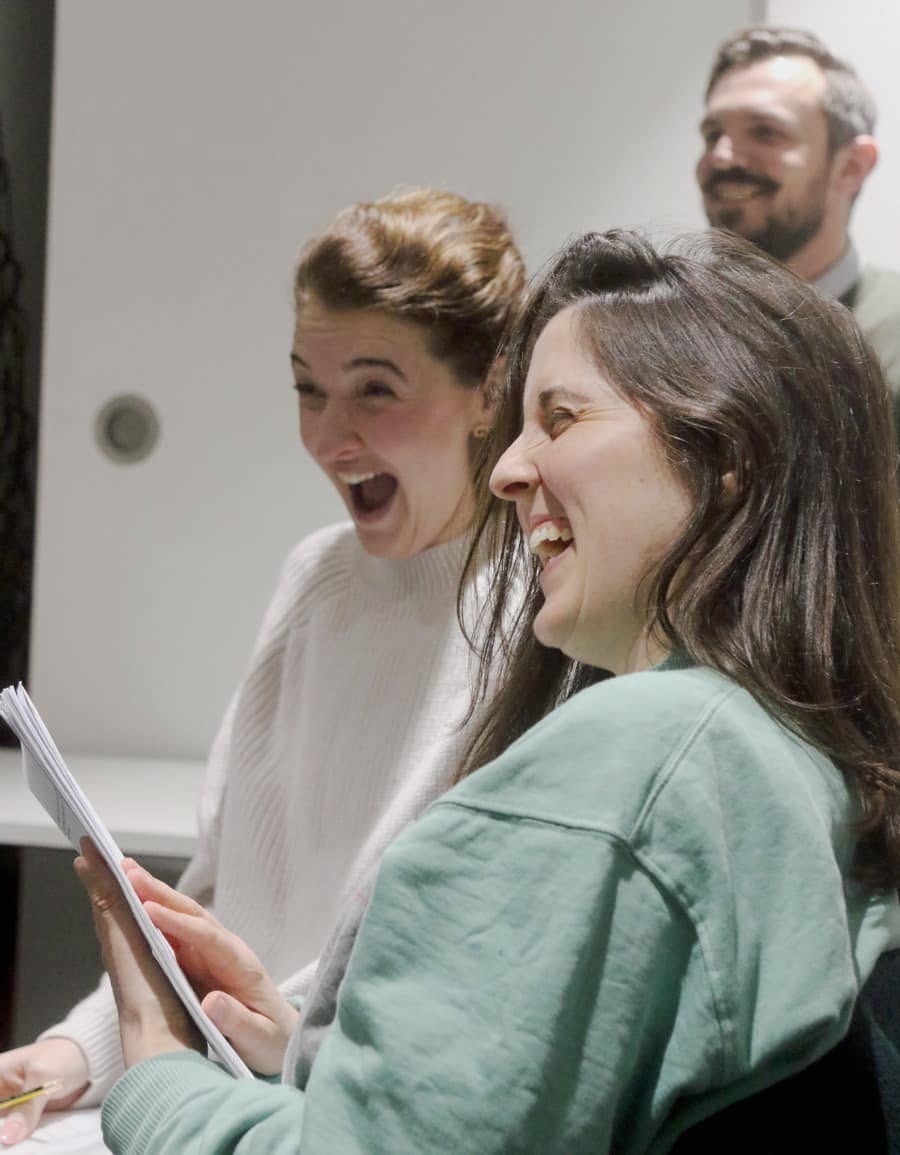 Rehearsing for Pride and Prejudice
