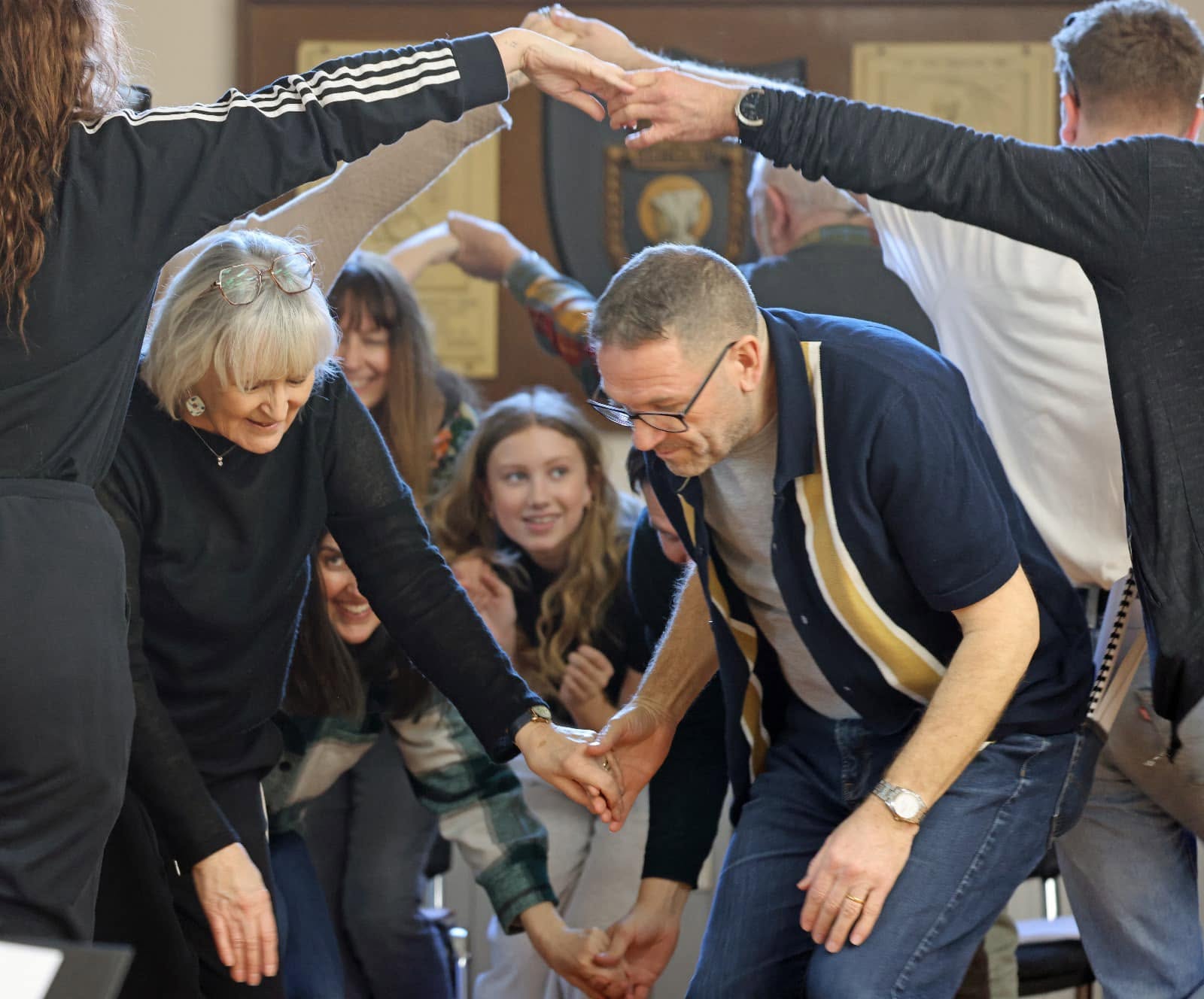 Rehearsing for Much Ado About Nothing